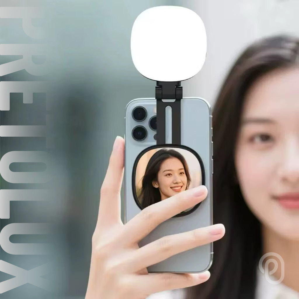Luz Selfie Magnética 360º