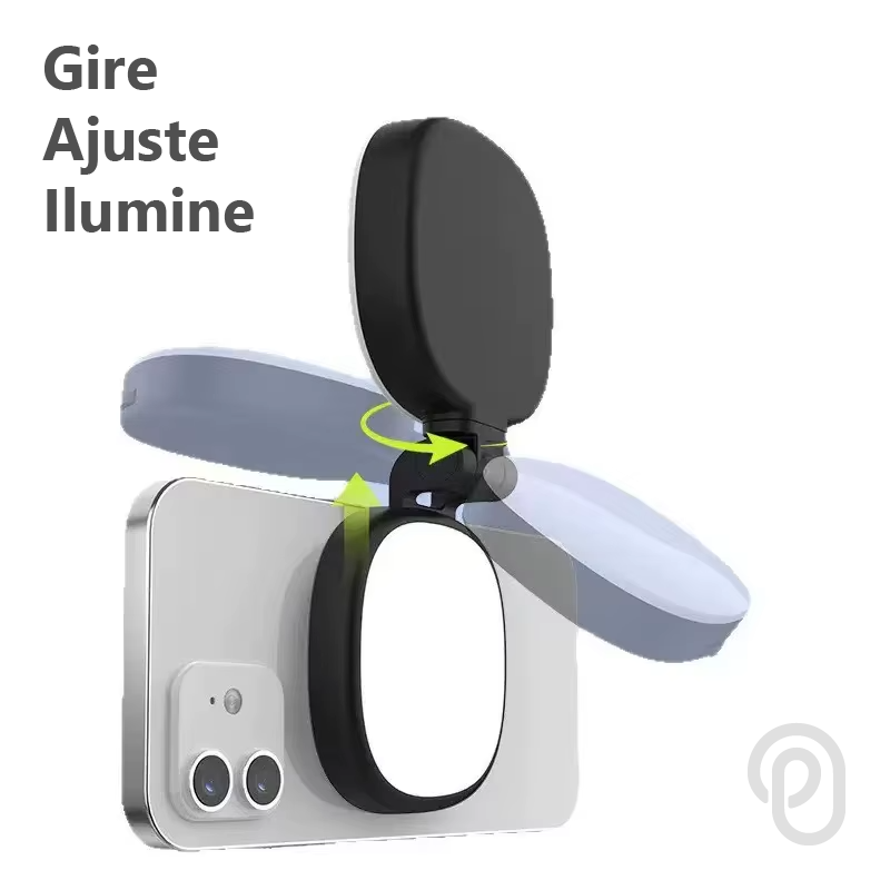 Luz Selfie Magnética 360º