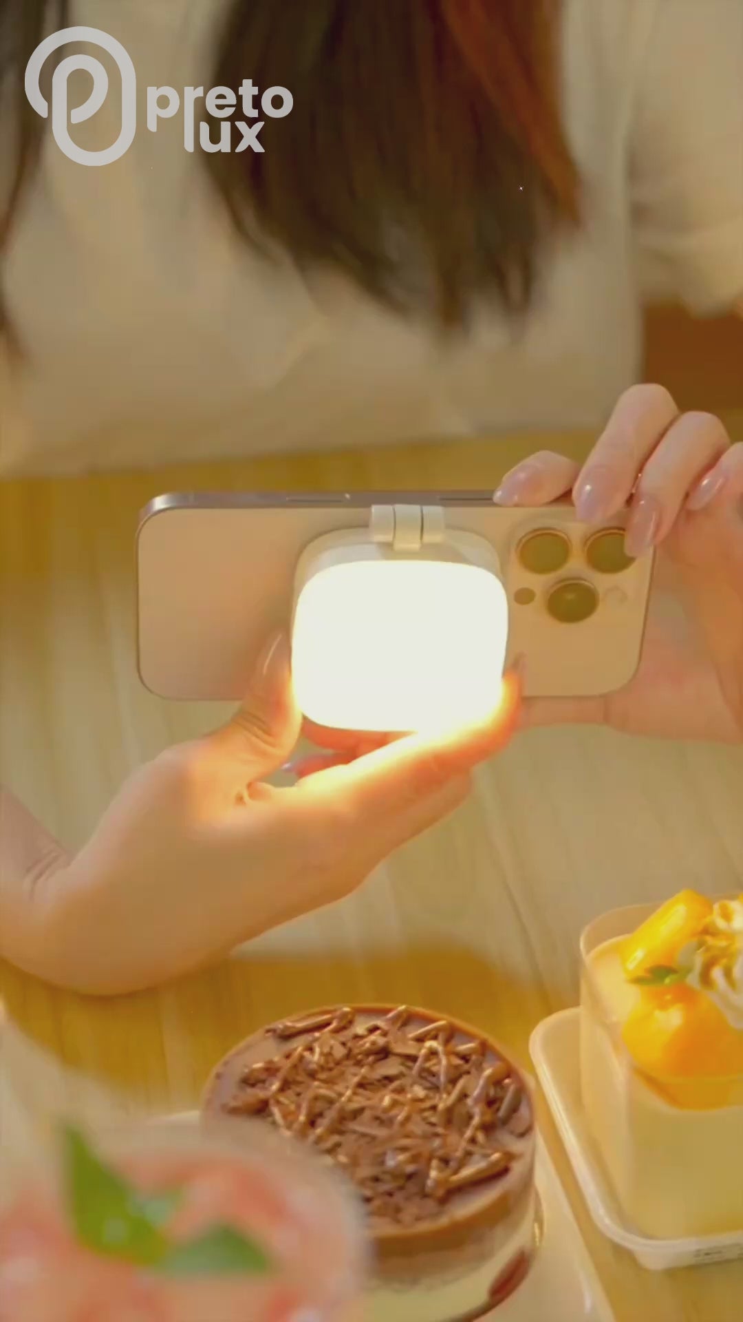 Luz Selfie Magnética 360º